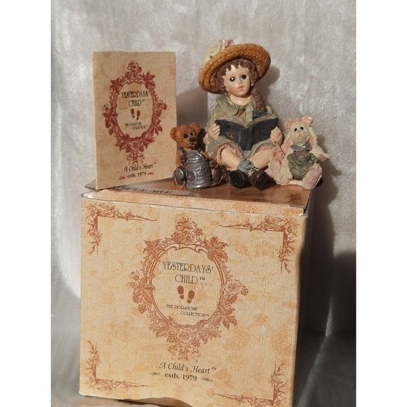 BOYDS BEAR YESTERDAYS CHILD DOLLSTONE JULIA EMMY LOU GARDEN FRIENDS 1E 3528 ⭐️ - Picture 2 of 10